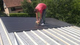 Roofing sheet metal