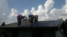 Roofing sheet metal