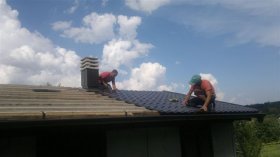 Roofing sheet metal