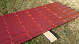 Roofing sheet metal