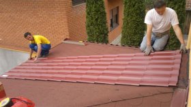 Roofing sheet metal