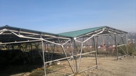Roof trapezoidal sheet metal
