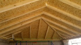 Roof trapezoidal sheet metal