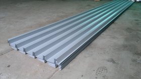 Roof trapezoidal sheet metal