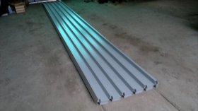 Roof trapezoidal sheet metal