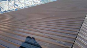 Roof trapezoidal sheet metal