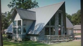Roof trapezoidal sheet metal
