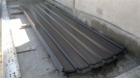 Roof trapezoidal sheet metal