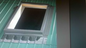 Roof trapezoidal sheet metal