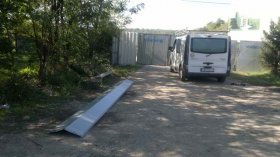 Roof trapezoidal sheet metal