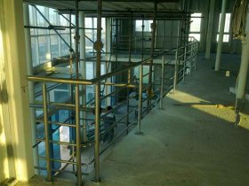 Railings, stairs, gates Inox