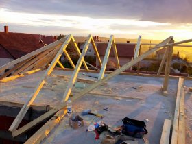 Wooden roofing