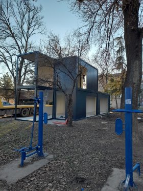 Kontejner kancelarija montažne kuće objekti limplex modul