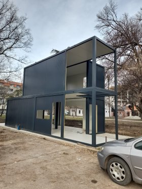 Kontejner kancelarija montažne kuće objekti limplex modul