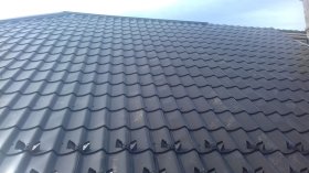Steel roofing