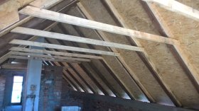 Roofing works