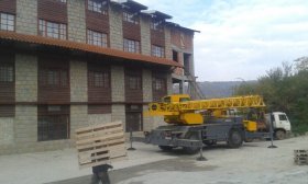 Roofing works